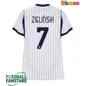 Inter Milan Piotr Zielinski #7 Replik Auswärtstrikot Damen 2026-27 Kurzarm